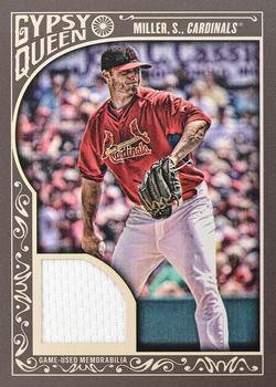 2015 Topps Gypsy Queen - Relics #GQR-SMI Shelby Miller Front