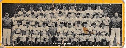 1951 Topps Teams #NNO Cincinnati Reds Front