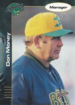 2001 Multi-Ad Beloit Snappers #24 Don Money Front