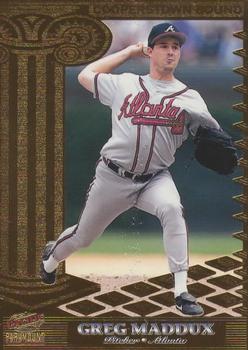 1998 Pacific Paramount - Cooperstown Bound #1 Greg Maddux Front