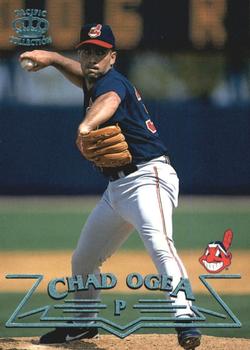 1998 Pacific - Platinum Blue #77 Chad Ogea Front