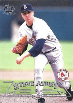 1998 Pacific - Silver #35 Steve Avery Front