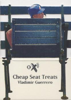 1998 SkyBox E-X2001 - Cheap Seat Treats #15 CS Vladimir Guerrero Front