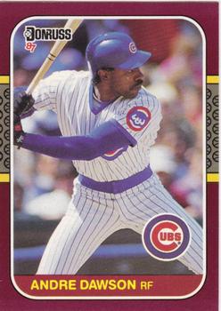 1987 Donruss Opening Day #70 Andre Dawson Front