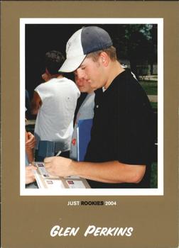 2004 Just Rookies - Gold #62 Glen Perkins Front