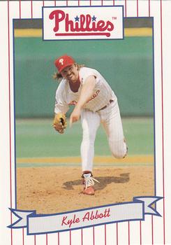 1995 Mellon Bank Philadelphia Phillies #NNO Kyle Abbott Front