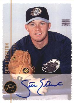 1999 Just - Autographs #NNO Seth Etherton Front