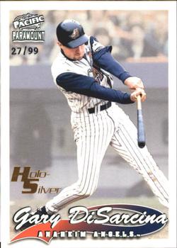 1999 Pacific Paramount - Holo-Silver #2 Gary DiSarcina  Front