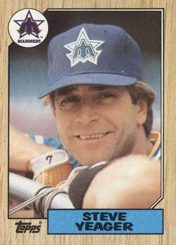 1987 Topps #258 Steve Yeager Front