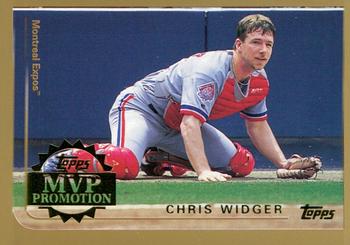 1999 Topps - MVP Promotion #NNO Chris Widger Front