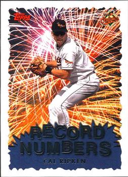 1999 Topps - Record Numbers #RN9 Cal Ripken Front
