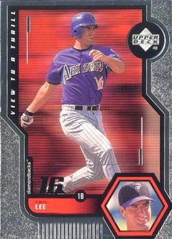 1999 Upper Deck - View to a Thrill #V3 Travis Lee  Front