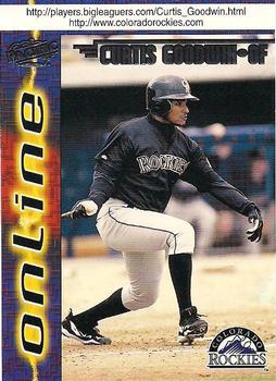 1998 Pacific Online #245 Curtis Goodwin Front