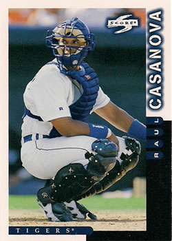 1998 Score #141 Raul Casanova Front