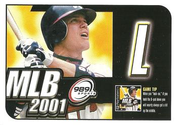 2000 Upper Deck MVP - MLB 2001 Sweepstakes #L L Front