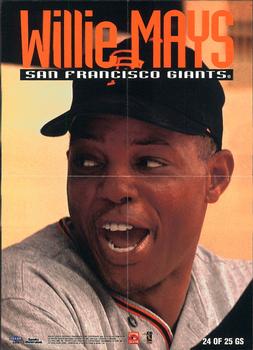 1998 Sports Illustrated Then and Now - Great Shots! #24 GS Willie Mays Front