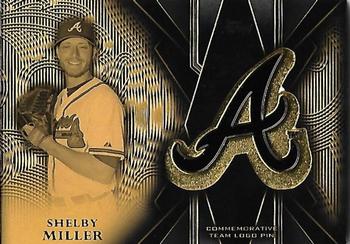 2016 Topps - Team Logo Pin Relic #TLP-SM Shelby Miller Front