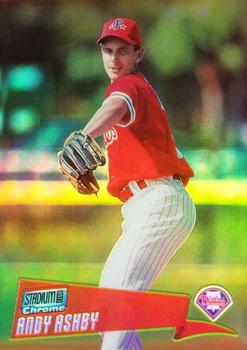 2000 Stadium Club Chrome - Refractors #62 Andy Ashby  Front