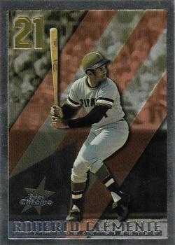1998 Topps Chrome #21 Roberto Clemente Front