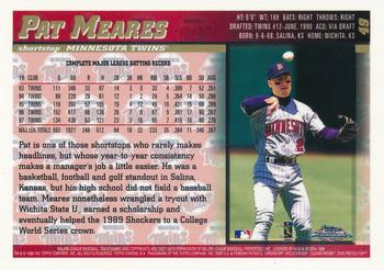 1998 Topps Chrome #49 Pat Meares Back