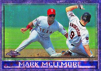 1998 Topps Chrome #71 Mark McLemore Front