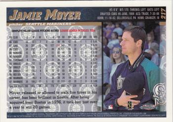 1998 Topps Chrome #217 Jamie Moyer Back