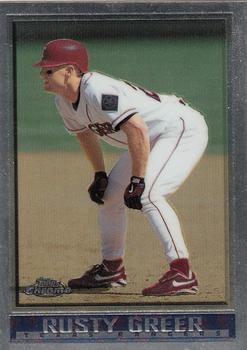 1998 Topps Chrome #220 Rusty Greer Front