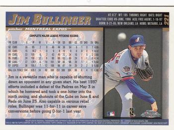 1998 Topps Chrome #221 Jim Bullinger Back