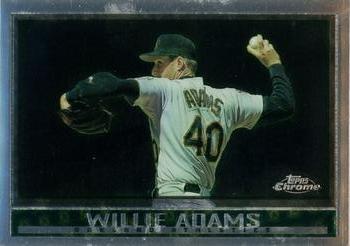 1998 Topps Chrome #227 Willie Adams Front