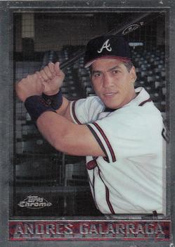 1998 Topps Chrome #295 Andres Galarraga Front