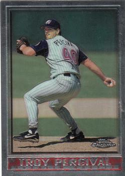 1998 Topps Chrome #308 Troy Percival Front