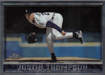 1998 Topps Chrome #315 Justin Thompson Front