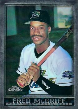 1998 Topps Chrome #349 Fred McGriff Front
