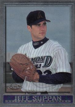 1998 Topps Chrome #377 Jeff Suppan Front