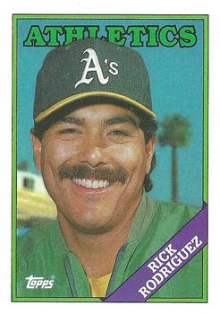 1988 Topps #166 Rick Rodriguez Front
