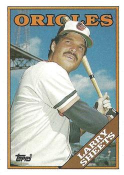 1988 Topps #327 Larry Sheets Front