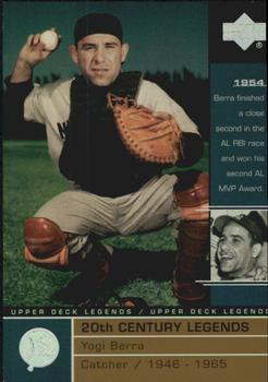 2000 Upper Deck Legends - Commemorative Collection #123 Yogi Berra Front