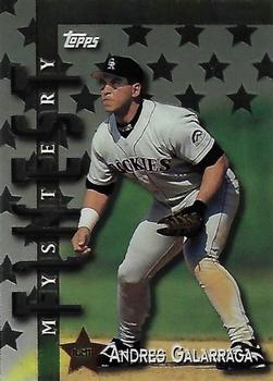 1998 Topps - Mystery Finest #ILM11 Andres Galarraga Front