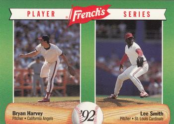 1992 French's #6 Bryan Harvey / Lee Smith Front