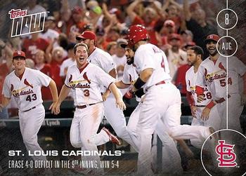 2016 Topps Now #336 St. Louis Cardinals Front