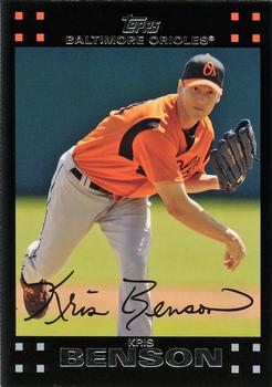 2007 Topps Baltimore Orioles #BAL5 Kris Benson Front