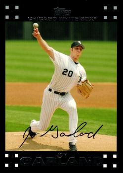 2007 Topps Chicago White Sox #CHW5 Jon Garland Front