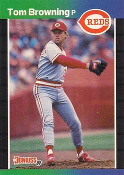 1989 Donruss #71 Tom Browning Front