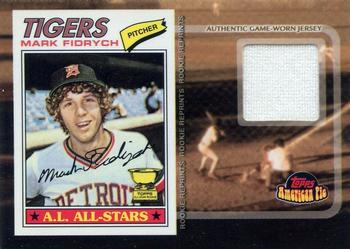 2001 Topps American Pie - Rookie Reprint Relics #BBRR-MF Mark Fidrych Front