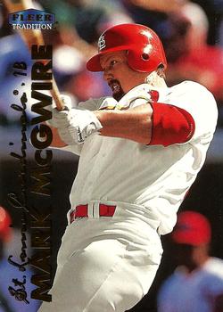 1999 Fleer Tradition #1 Mark McGwire Front
