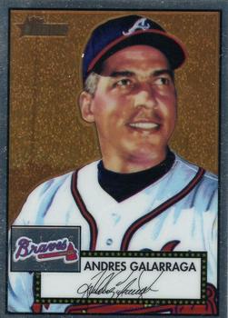 2001 Topps Heritage - Chrome #CP4 Andres Galarraga  Front