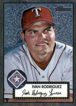 2001 Topps Heritage - Chrome #CP13 Ivan Rodriguez  Front