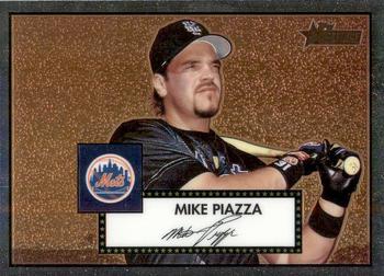 2001 Topps Heritage - Chrome #CP23 Mike Piazza  Front