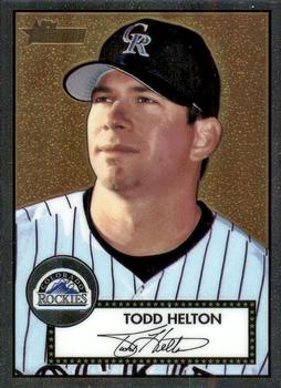 2001 Topps Heritage - Chrome #CP30 Todd Helton  Front