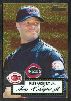 2001 Topps Heritage - Chrome #CP41 Ken Griffey Jr.  Front